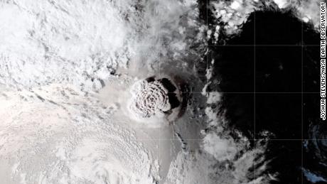 The Tonga volcano was the fiercest eruption in 140 years