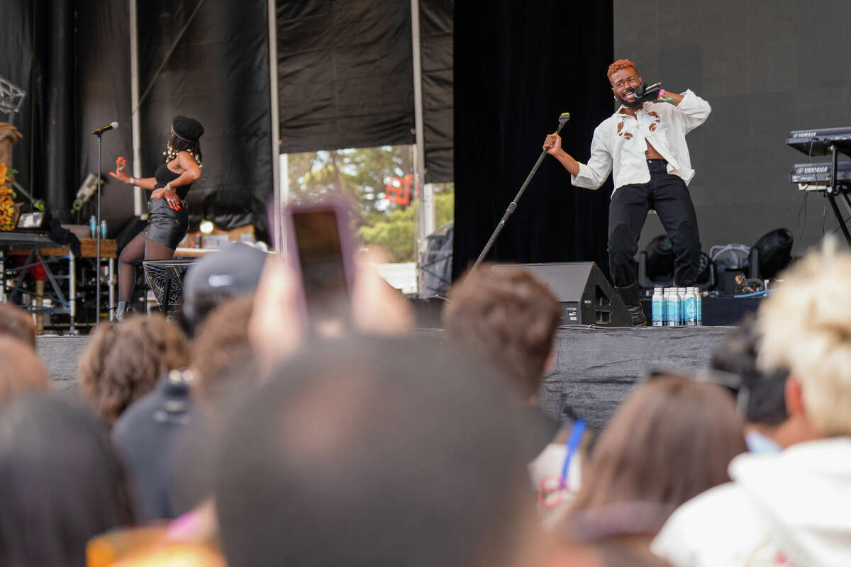 Duckworth performs at Outside Lands in Golden Gate Park in San Francisco, Calif., on Friday August 5, 2022.