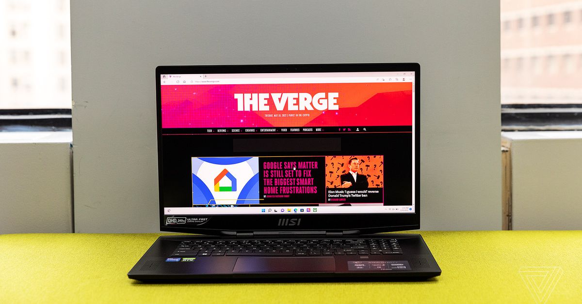 MSI GS77 Stealth review: Don't let the name fool you