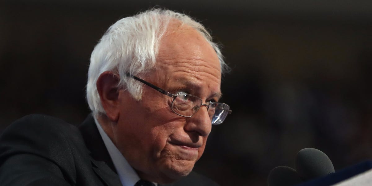 Bernie Sanders hits out at Schumer and Manchin's big climate and healthcare bill, calling it the 'so-called Inflation Reduction Act'