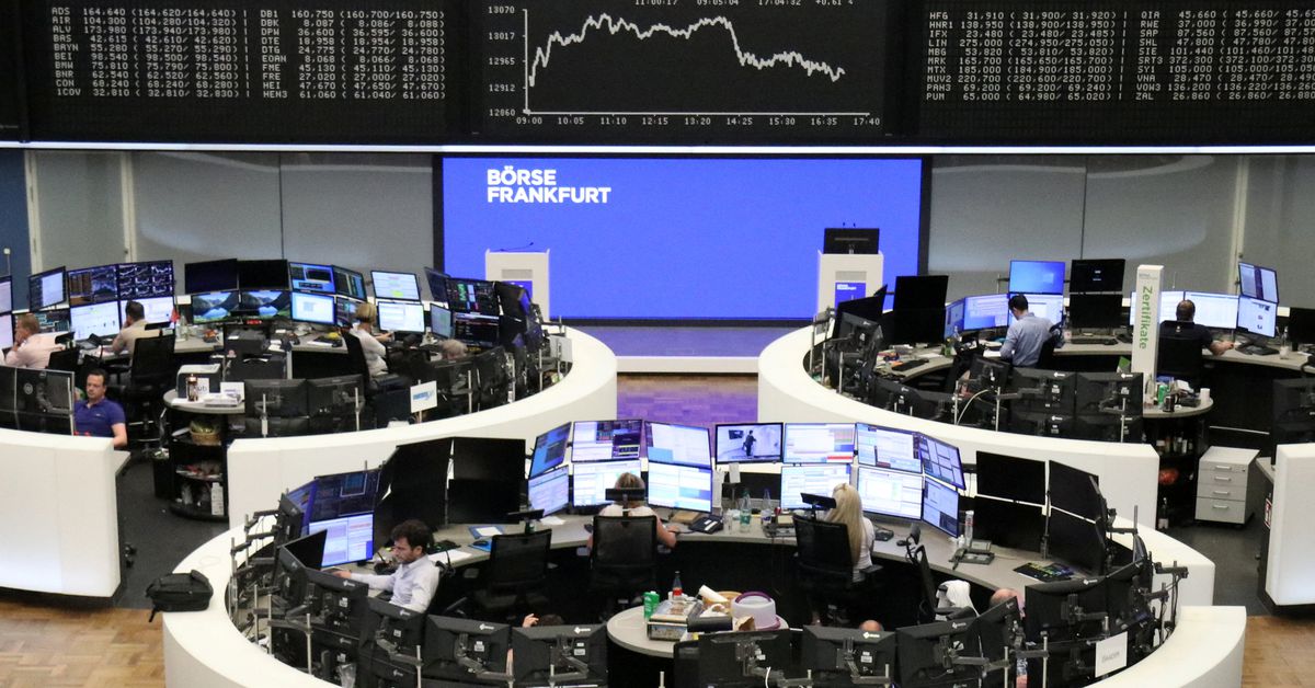 European stocks slide, oil rallies, traders await US jobs data