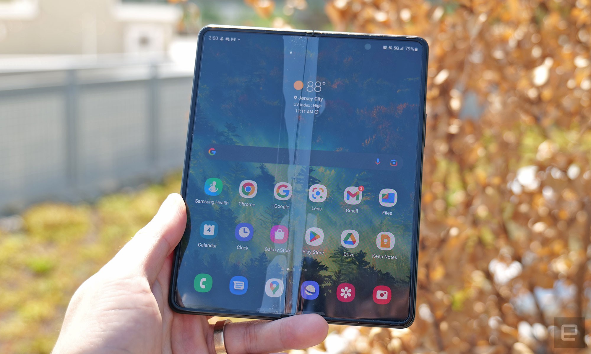 Here's what Samsung's Galaxy Z Fold 3 looks like after a year in the real world.