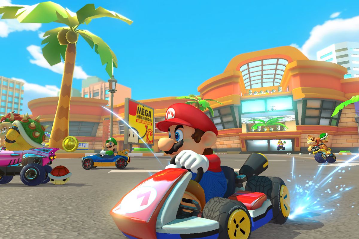 Mario Kart 8's Coconut Mall track got a wild update, and the internet is taking notice