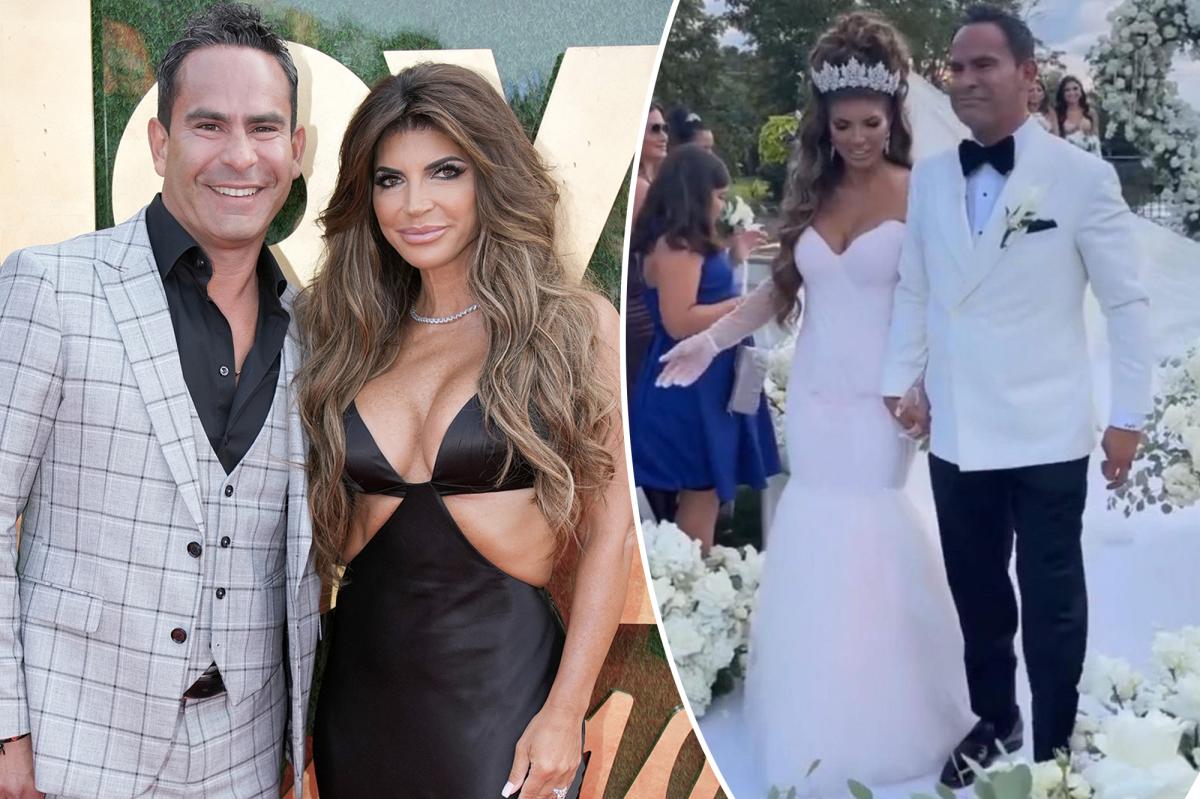 'RHONJ' Star Teresa Giudice Weds Fiance Luis 'Louie' Ruelas