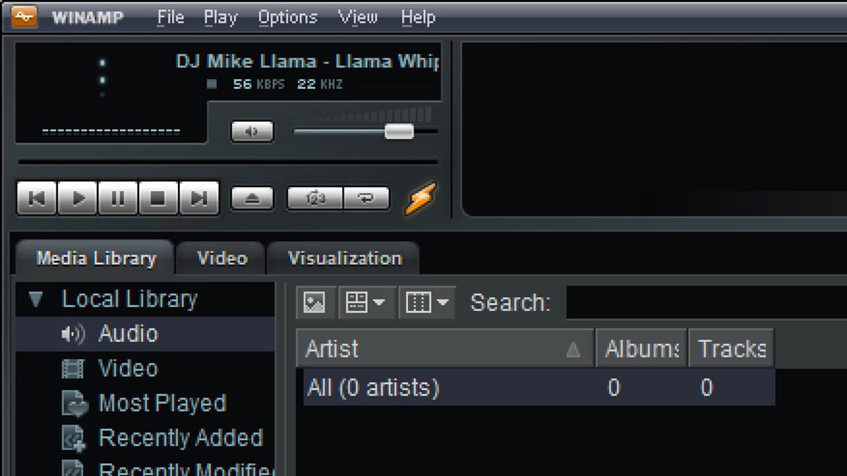 Winamp is back (again) to play all those MP3s you don't have